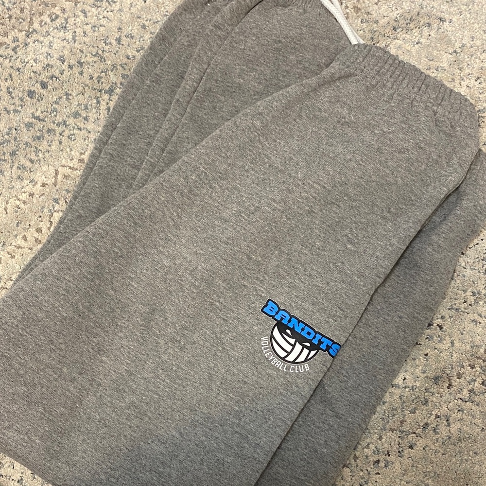 Russell Athletic Gray Joggers with Logo